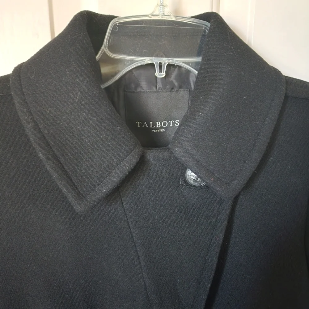 Talbots Black Pea Coats - Picture 9 of 9